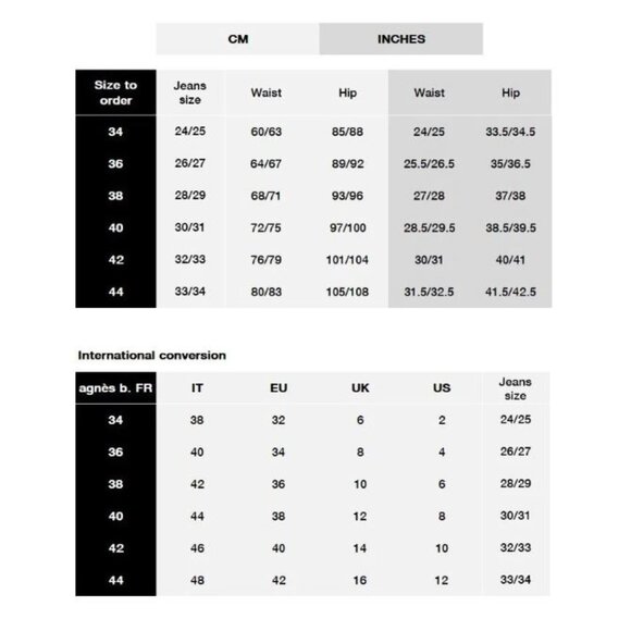 SPORT b. by Agnès B Wide Leg Pleated Culottes Pants Trousers sz 40 sz 8 30/31 - Picture 10 of 10